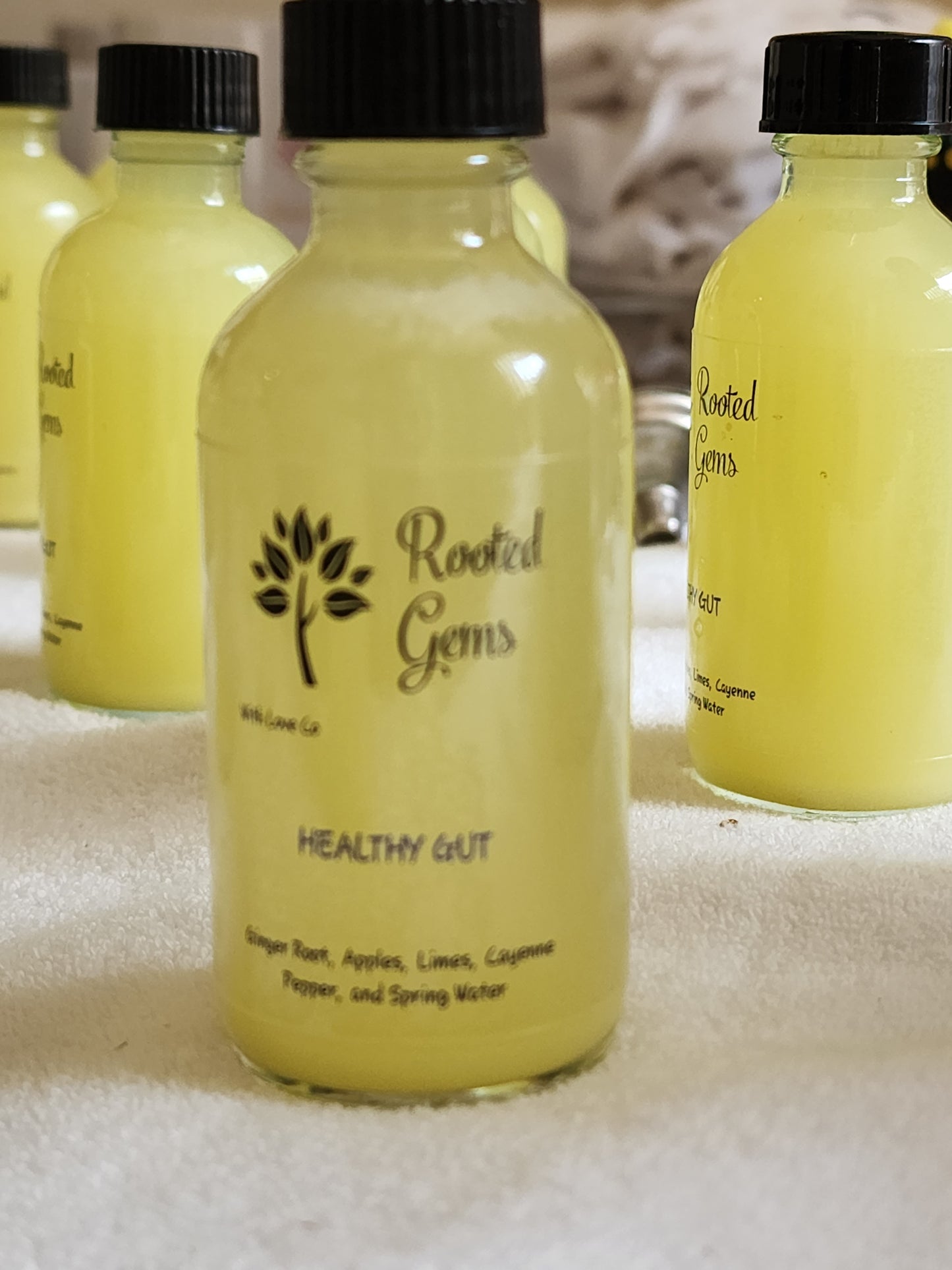 Healthy Gut Ginger Shots