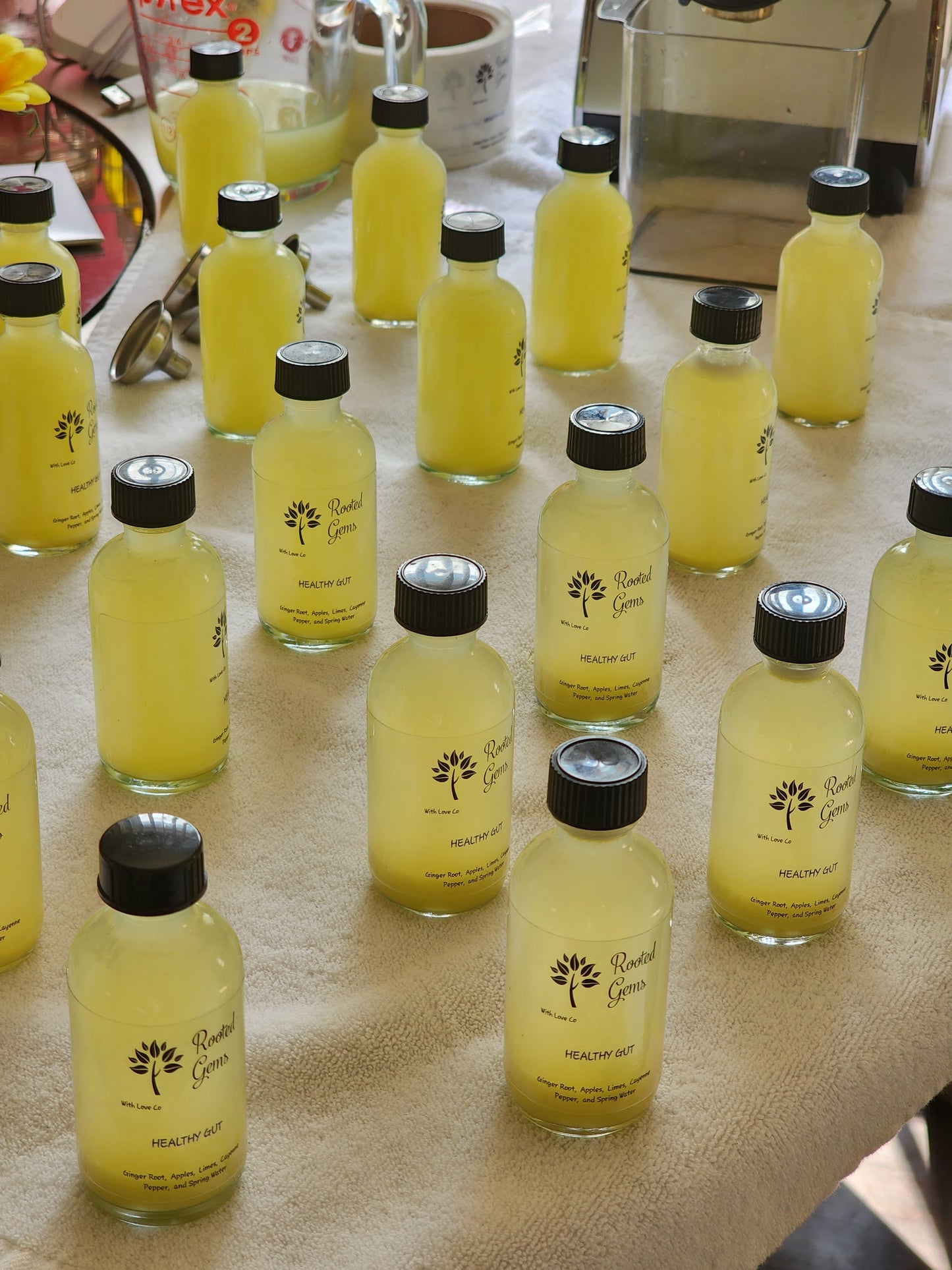 Healthy Gut Ginger Shots
