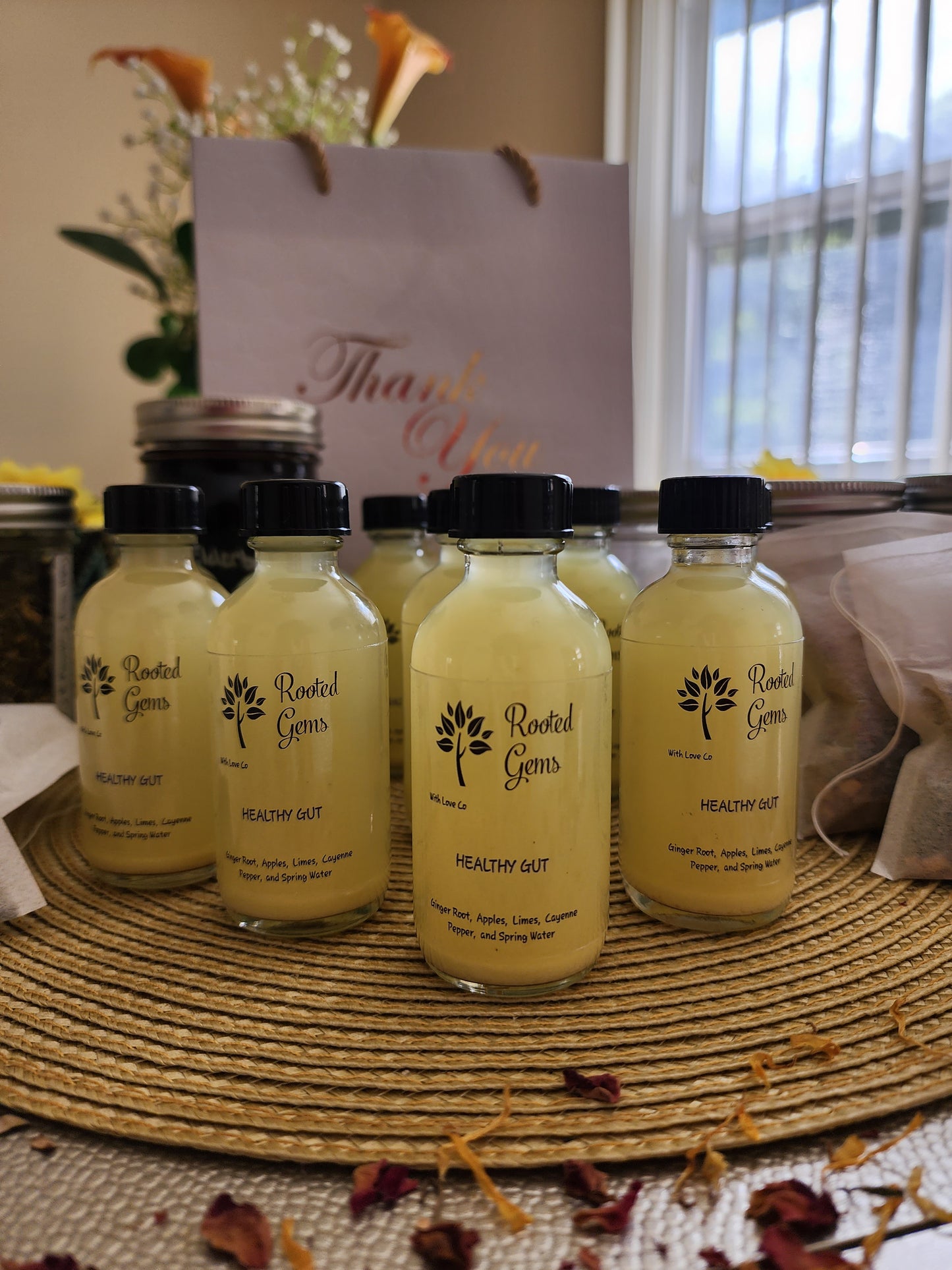 Healthy Gut Ginger Shots